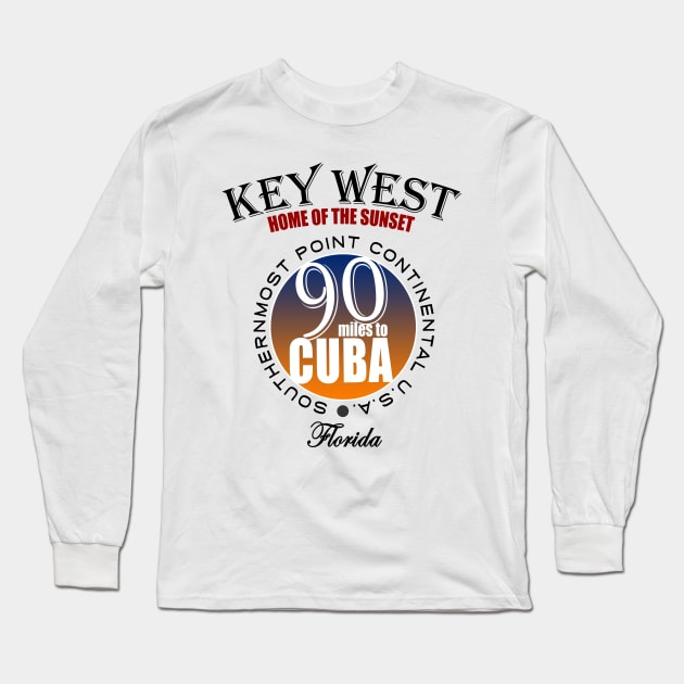 Key West Long Sleeve T-Shirt by dejava